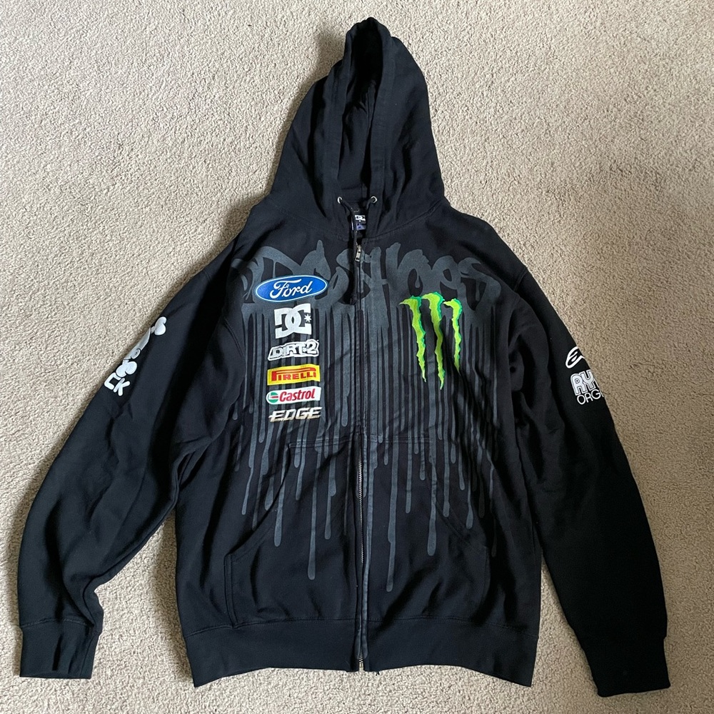 Ken Block Ford/Monster Livery Hoodie